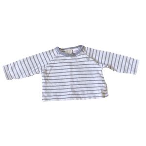 Zara Mini gender neutral striped long sleeve top 1/3 months